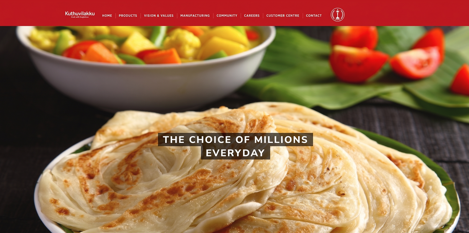 Food Product Website